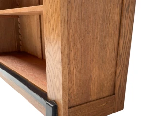 Art Deco Modernist Open Bookcase by Jan Brunott, 1920s